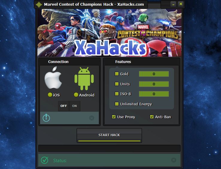 marvel contest of champions hack bluestacks for mac